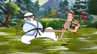Illustration for article titled Check out the best moments from Eureka's amazing animated Christmas special!